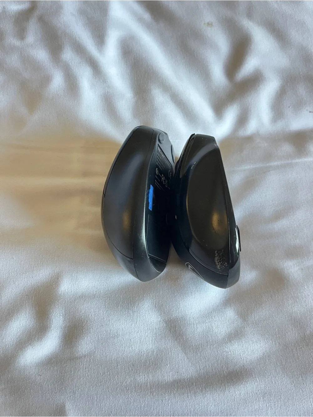 Wireless Black Computer Mice - Ergonomic Pair